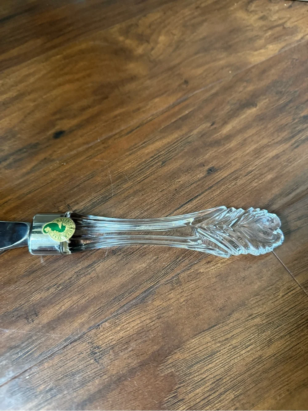 Waterford Lismore Crystal Cake Knife NWOB